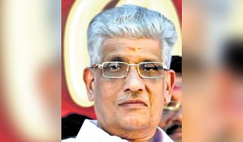 NSS general secretary G Sukumaran Nair