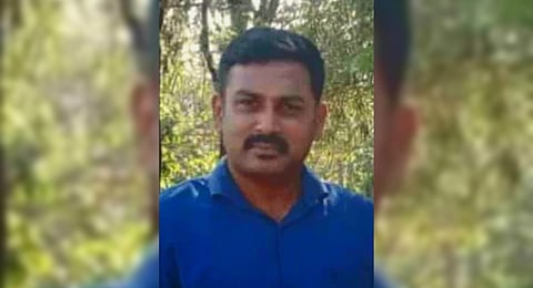 Deceased K Manoj of Kuzhalmannam