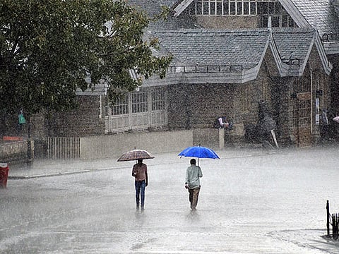 The Shimla Meteorological Department has sounded a 'yellow' alert for heavy rain in isolated parts of the state till Wednesday and cautioned of the possibility of damage to plantations, crops, vulnerable structures and kutcha houses.
