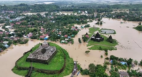 The monsoons have left parts of Arakan inundated (Photo | Special arrangement)