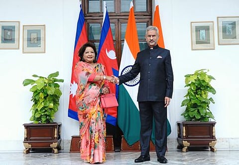 Foreign Minister Deuba requested the Indian government, through Indian Ambassador to Nepal Naveen Srivastava, to include the Nepali nationals in Iran during the evacuation of Indians from Iran.