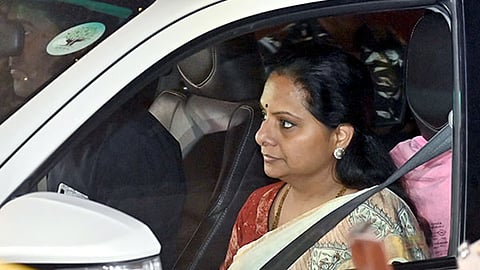 BRS leader K Kavitha