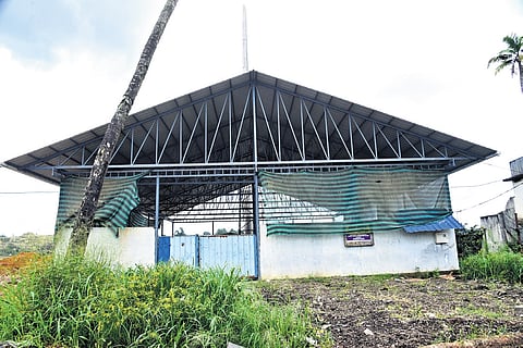 The new biomedical waste treatment plant at Brahmapuram