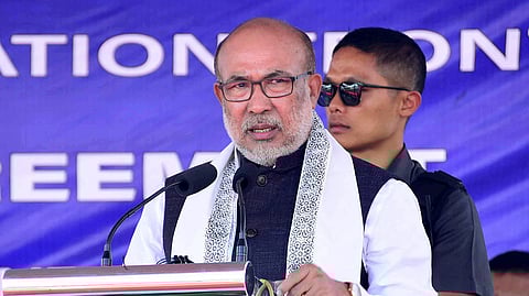 Manipur Chief Minister N Biren Singh.
