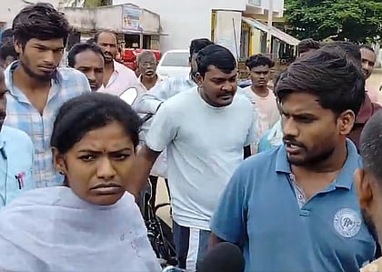 Congress workers reportedly attacked two women journalists on a vernacular website in Kondareddypally on Chief Minister A Revanth Reddy's native villa
