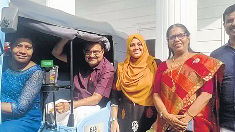 Mayor M Anilkumar launches training programme for women to drive e-rickshaws