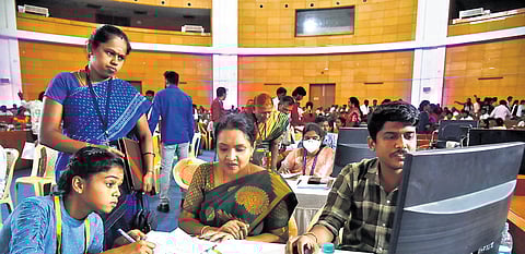 Counselling under way at the Omandurar Hospital on Thursday