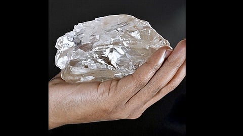 Lucara Diamond announce the recovery of an exceptional 2,492 carat diamond from its Karowe Diamond Mine in Botswana.
