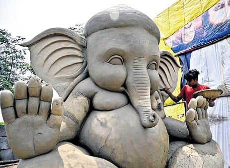 To create awareness and promote the use of eco-friendly clay Ganesh idols for the upcoming Ganesh Chaturthi festival on September 7.