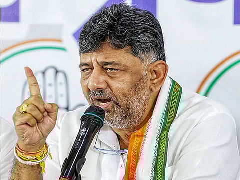 Karnataka Deputy CM DK Shivakumar