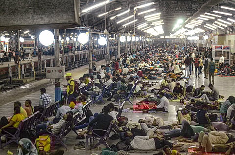 Prashant was taken into custody at the Kanpur Central station (in pic) but was pronounced dead in hospital (File photo)