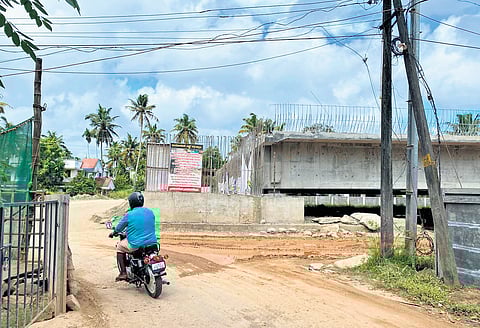 The intersection near the Pattanam village at North Paravoor where the residents and heritage buffs demand the construction of an underpass