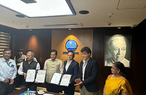 REC signed an MOU with JNPA