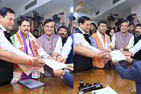 BJP's Rameswar Teli, Mission Ranjan Das elected unopposed to Rajya Sabha from Assam