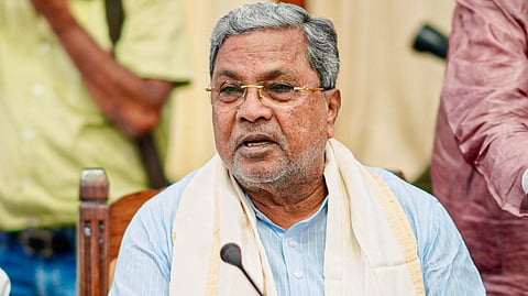Karnataka chief minister Siddaramaiah