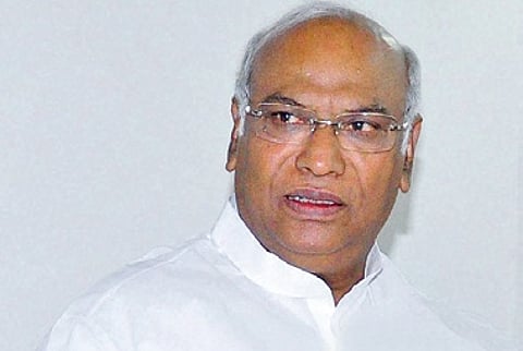 AICC president Mallikarjun Kharge