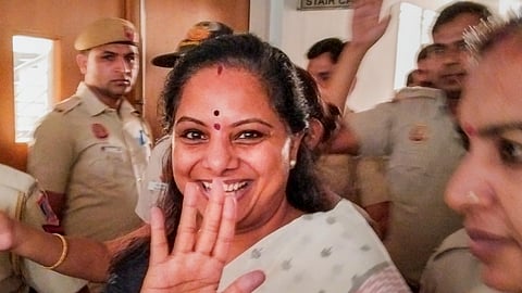 BRS leader K Kavitha