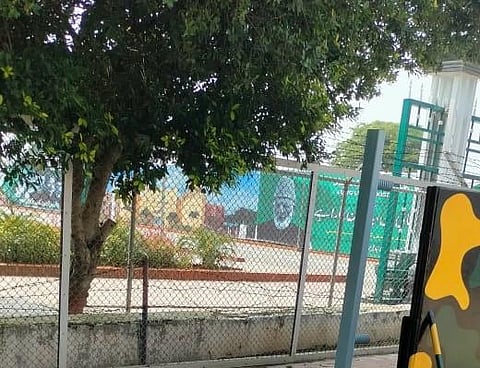 Photograph of Kashmiri separatist leader Late Syed Ali Shah Geelani