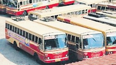 KSRTC buses image used for representation