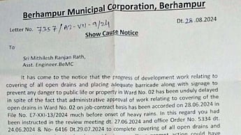The BeMC had been previously instructed by the state Urban Development Department to cover all open drains last year.