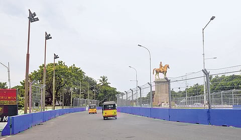 The venue for the F4 street race