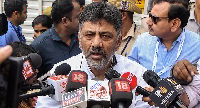 Karnataka Deputy Chief Minister DK Shivakumar.
