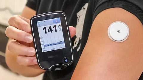 CGM can be used for real-time glucose monitoring, alarms for high/low glucose levels, and reviewing glucose trends.
