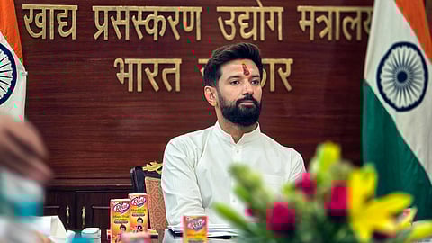 Union Minister and Lok Janshakti Party (Ram Vilas) chief Chirag Paswan.