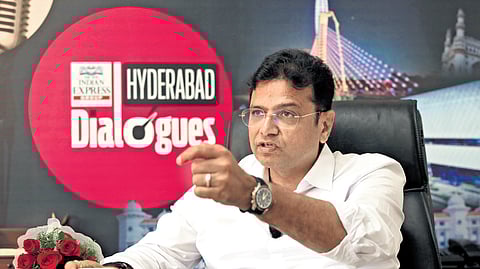 IT and Industries Minister Duddilla Sridhar Babu