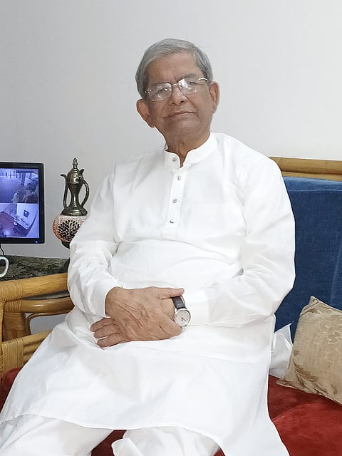 Nobel Peace Prize laureate and Bangladesh's interim leader Muhammad Yunus.