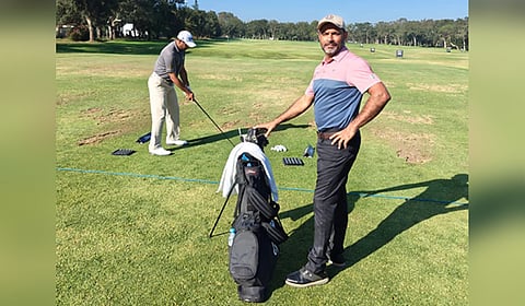 Golfer Sundeep Verma