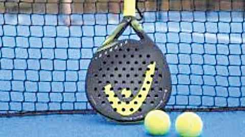 Padel is a dynamic fusion of Tennis and Squash, typically played in doubles on an enclosed court surrounded by glass and metal mesh walls