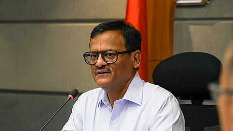 Newly appointed chief secretary of Delhi government Dharmendra.