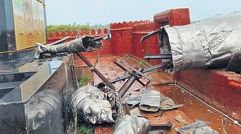 The collapse of Shivaji statue is an insult to history