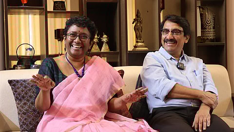 Dr V Venu IAS and Sarada Muraleedharan IAS