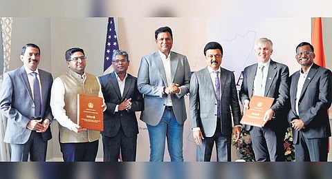 An MoU was signed between Ohmium and TN in the presence of Chief Minister MK Stalin in San Francisco on Sunday