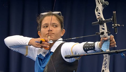 Indian recurve archer Pooja Jatyan