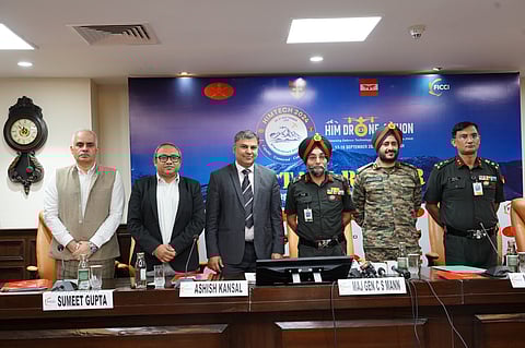 Mann was speaking during the unveiling of the Curtain Raiser of the Indian Army's two future events; 'Him-Drone-A-Thon 2' and 'Himtech-2024'