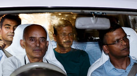 The CBI formally arrests Delhi Chief Minister Arvind Kejriwal in the Excise Policy case, in New Delhi on Jun 26, 2024.