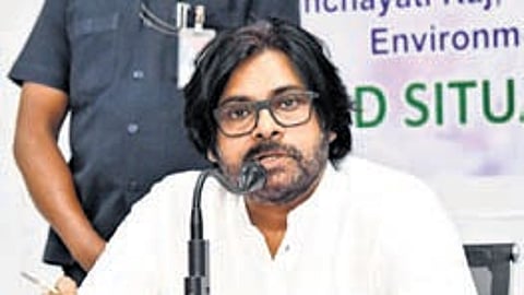 Deputy Chief Minister and Minister for Panchayati Raj and Rural Development, Konidala Pawan Kalyan