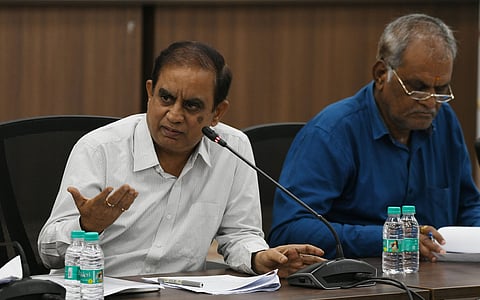 Telangana Chief Electoral Officer C Sudharshan Reddy