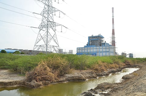 The 328 metre wide Uppar odai has been narrowed due to the encroachment of industries and salt pans