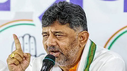 Karnataka Dy CM DK Shivakumar.