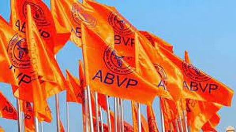 ABVP flag used for representative purposes only.