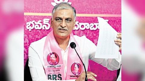 BRS MLA T Harish Rao