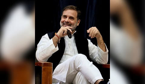 LoP in Lok Sabha and Congress MP Rahul Gandhi interacts with students at the University of Texas, USA, Monday, Sept 9, 2024.