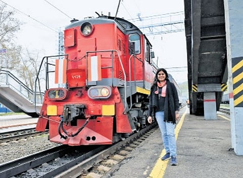 The book takes readers through Tekur’s journey across 18 countries