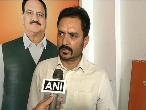 J&K BJP spokesperson Abhijeet Jasrotia.