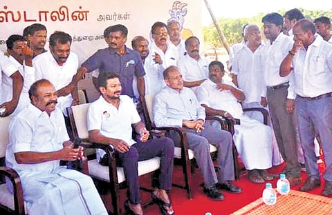 Udhayanidhi Stalin at the CM’s Trophy event in Sivaganga