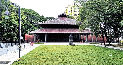 The new auditorium at Changampuzha Park